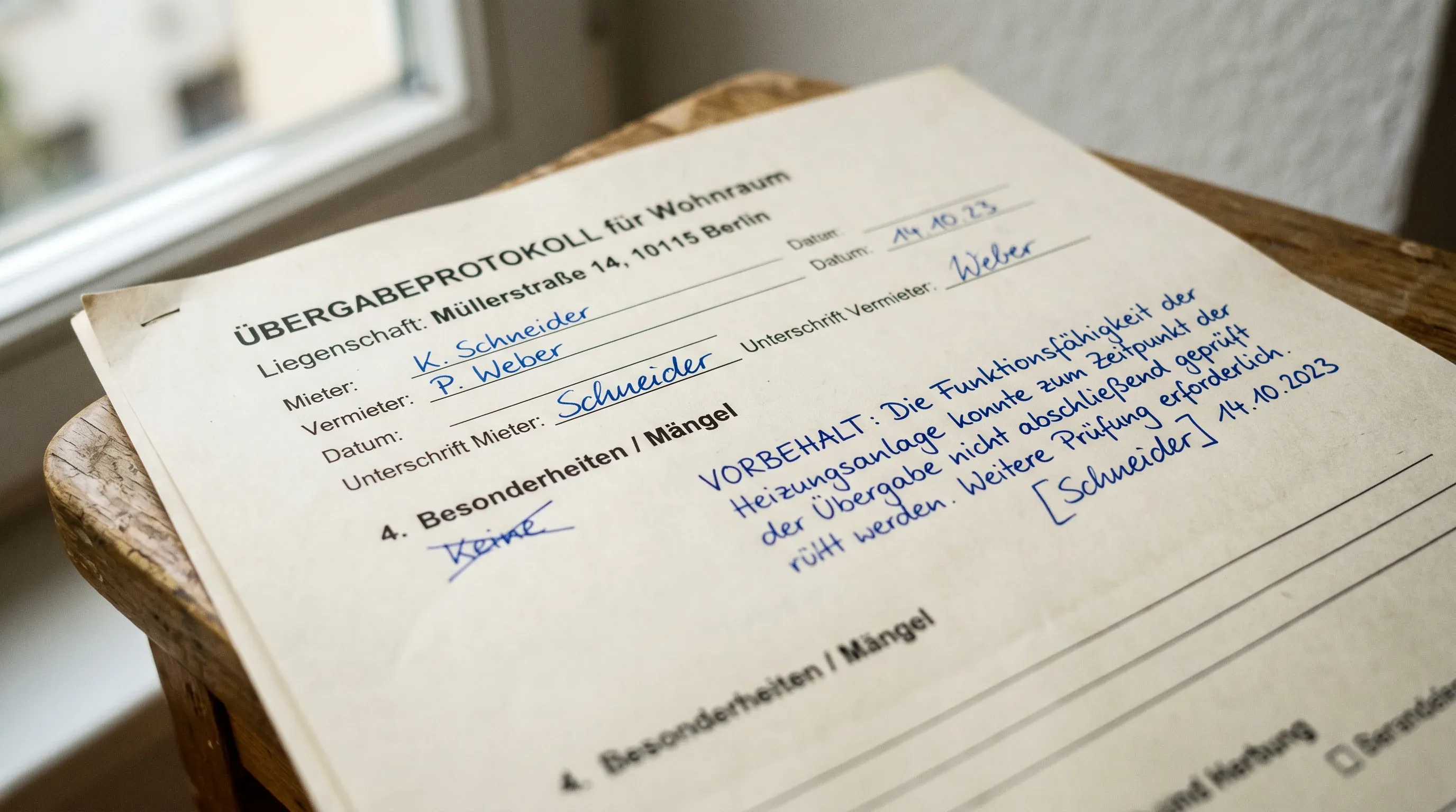 Wohnungsübergabeprotokoll bei Auszug: Fristen, Pflichten und typische Fallstricke